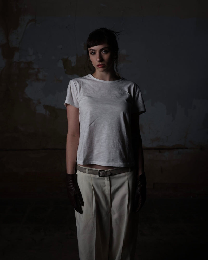 Heather Fitted Tee