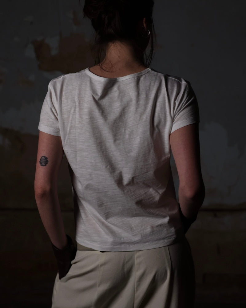 Heather Fitted Tee