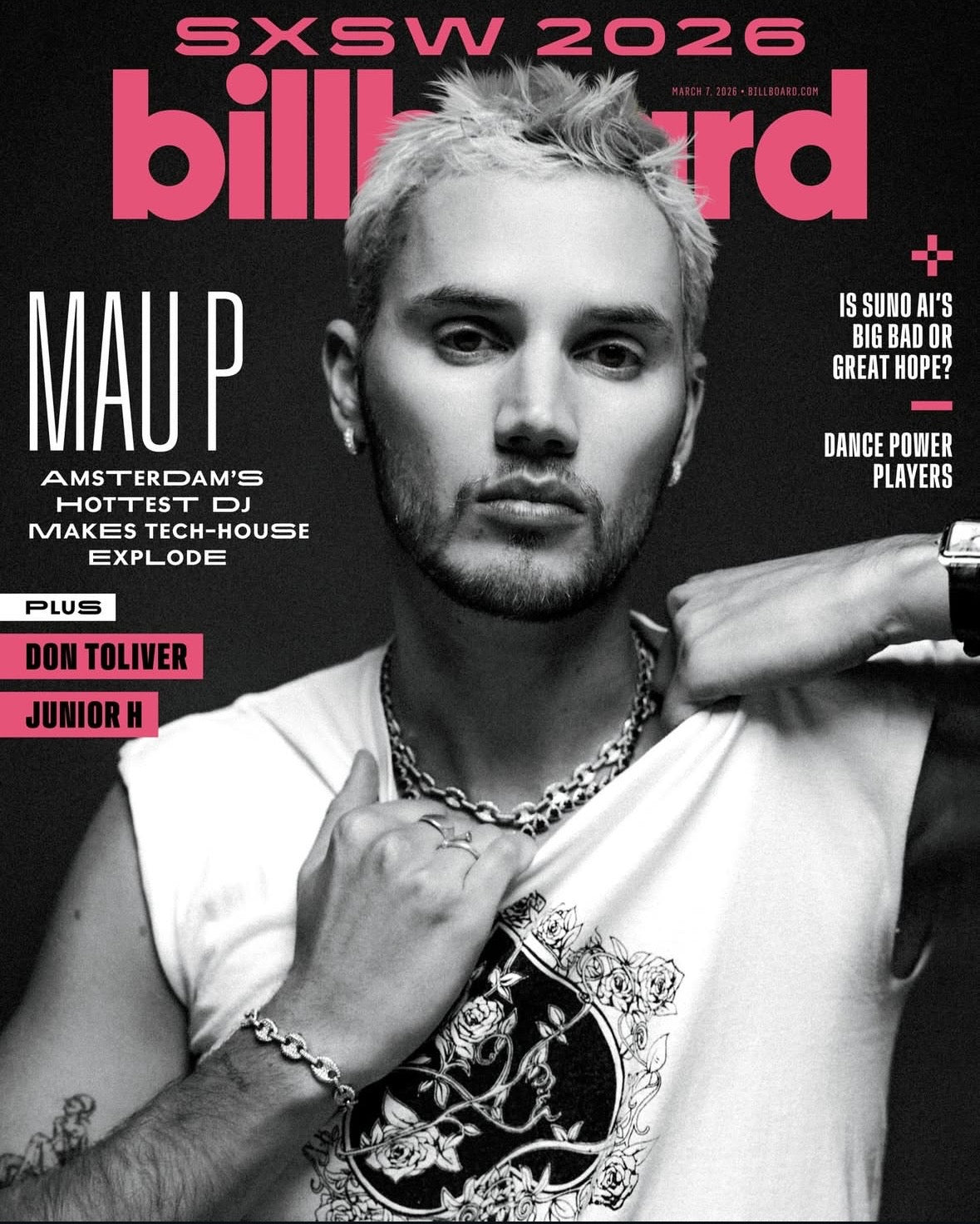 Billboard Magazine: Mau P Cover Shoot
